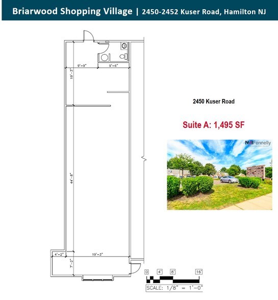 More Photos Of 2450-2452 Kuser Rd, Hamilton Storefront For Lease