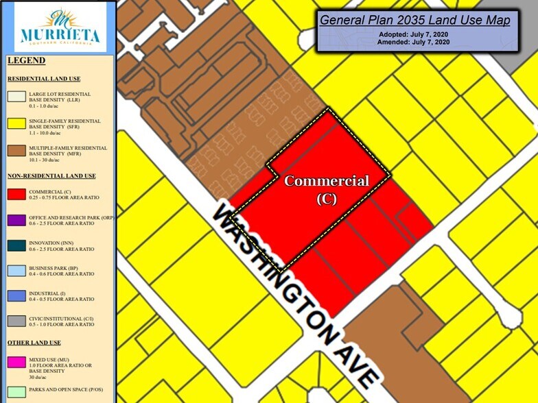 More Photos Of 24264 Washington Ave, Murrieta Land For Sale