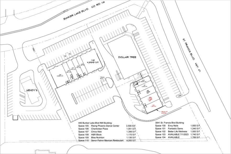 More Photos Of 3841 Saint Francis Blvd, Anoka General Retail For Lease