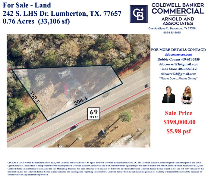 More Photos Of 242 S Lhs Dr, Lumberton Land For Sale
