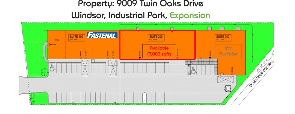 More Photos Of 9009 Twin Oaks Dr, Windsor Warehouse For Lease