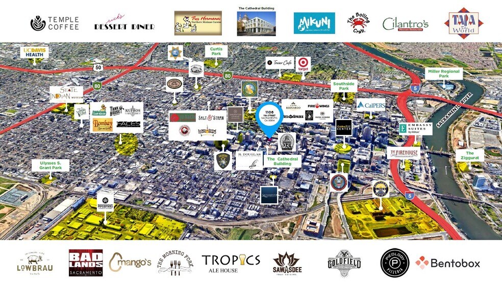 More Photos Of 1100-1106 11th St, Sacramento Office For Lease
