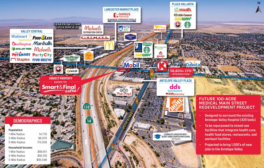 More Photos Of 2062-2072 W Avenue J, Lancaster Restaurant For Sale