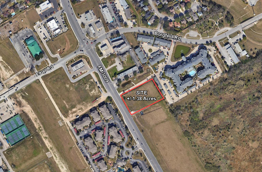 Primary Photo Of FM 3009 & Borgfeld Rd, Schertz Land For Sale