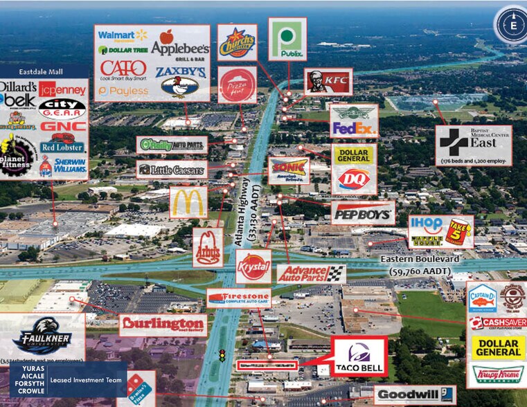 More Photos Of 5380 Atlanta Hwy, Montgomery Fast Food For Sale