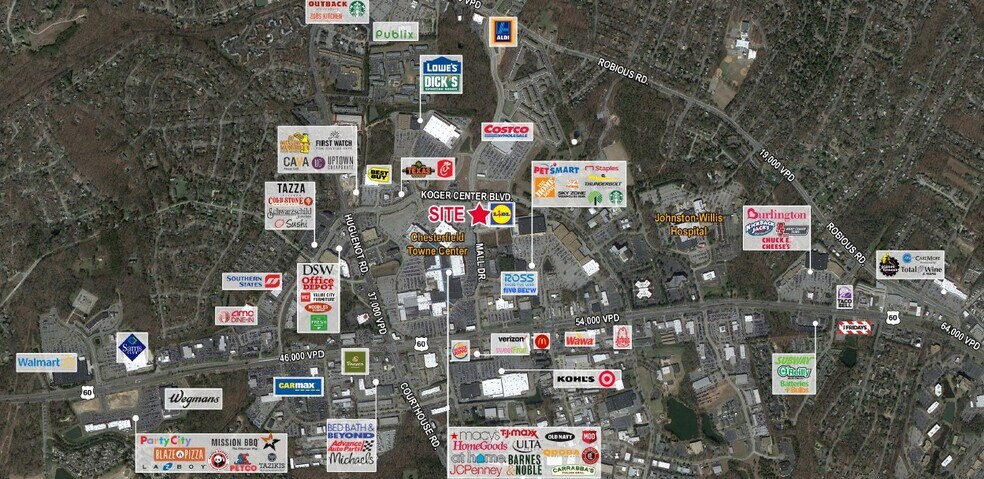 More Photos Of 1311 Mall Dr, North Chesterfield Land For Sale