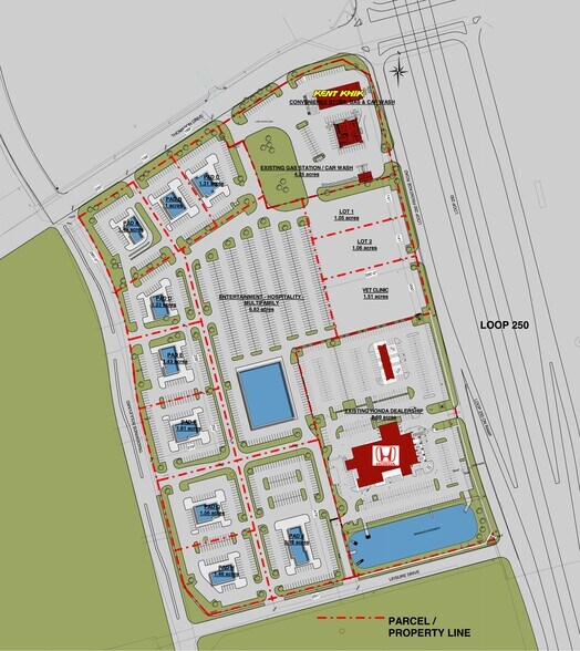 More Photos Of SWQ Loop 250 & Thomason Dr, Midland Land For Sale