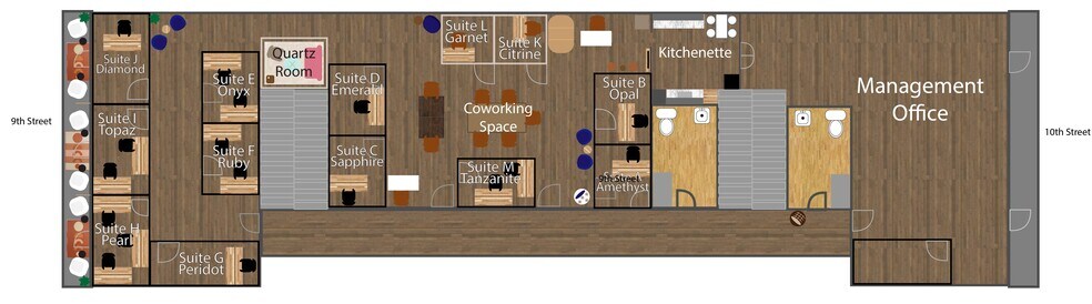 More Photos Of 931 10th St, Modesto Coworking Space