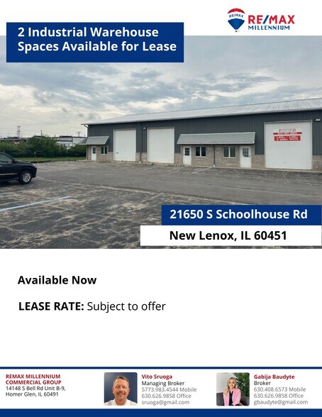 Primary Photo Of 21601-21627 S Schoolhouse Rd, New Lenox Warehouse For Lease
