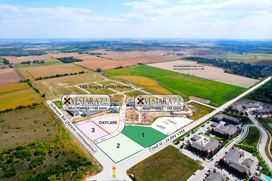 More Photos Of 72nd St @ Schram, Papillion Land For Sale