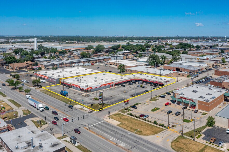 Primary Photo Of 1501-1527 W North Ave, Melrose Park Freestanding For Sale
