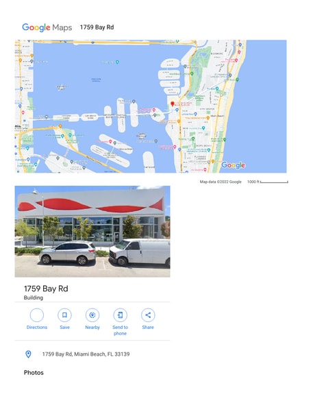 More Photos Of 1759 Bay Rd, Miami Beach Convenience Store For Lease