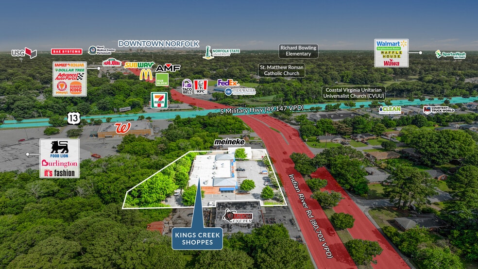 More Photos Of 6361 Indian River Rd, Virginia Beach Freestanding For Sale