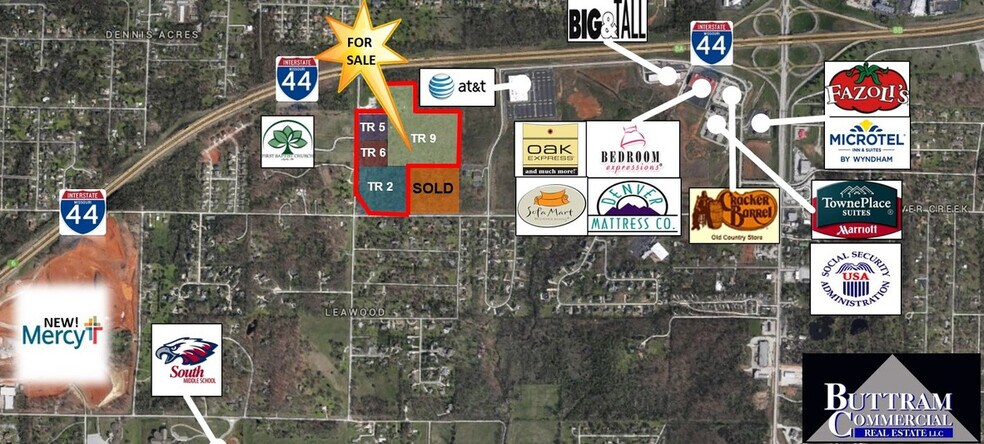 Primary Photo Of NEC 44th Street & Connecticut, Joplin Land For Sale
