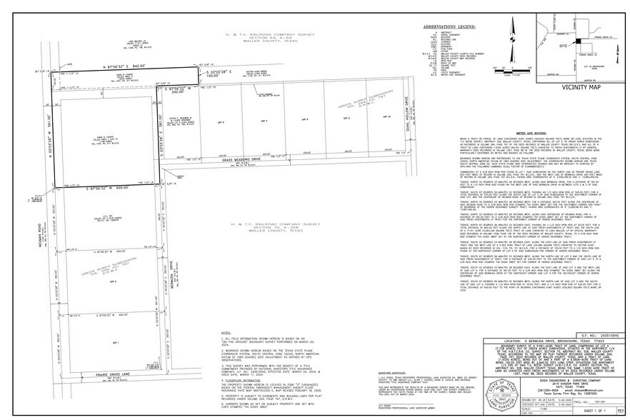 More Photos Of 3769 Bermuda dr, Brookshire Land For Lease