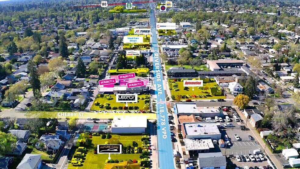 More Photos Of 411 Riverside Ave, Roseville Auto Repair For Lease