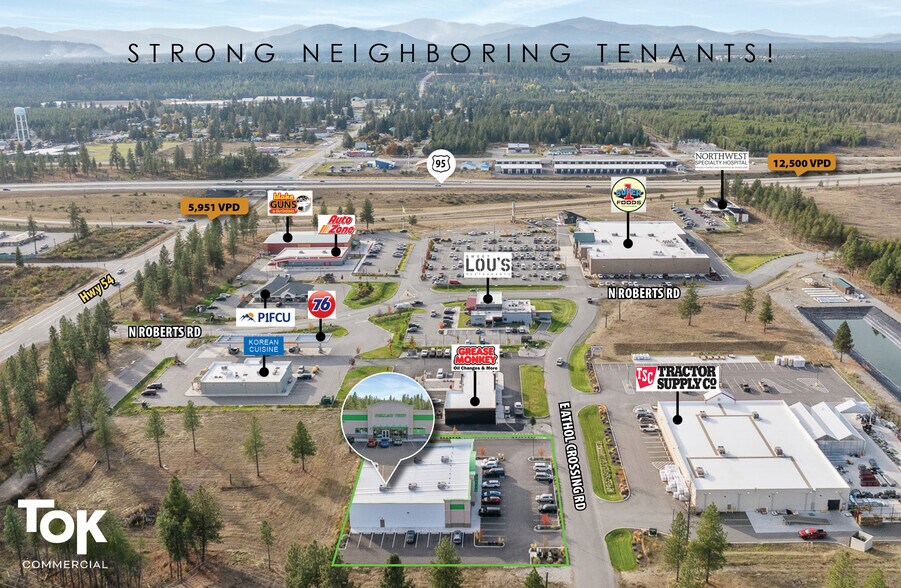 More Photos Of 7052 E Athol Crossing Rd, Athol Freestanding For Sale