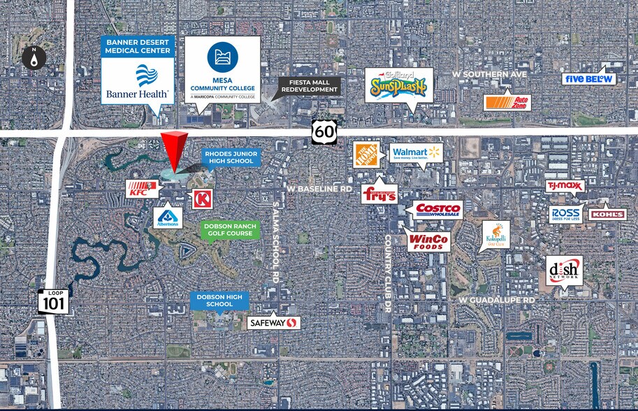 More Photos Of 1819 S Dobson Rd, Mesa Office For Lease