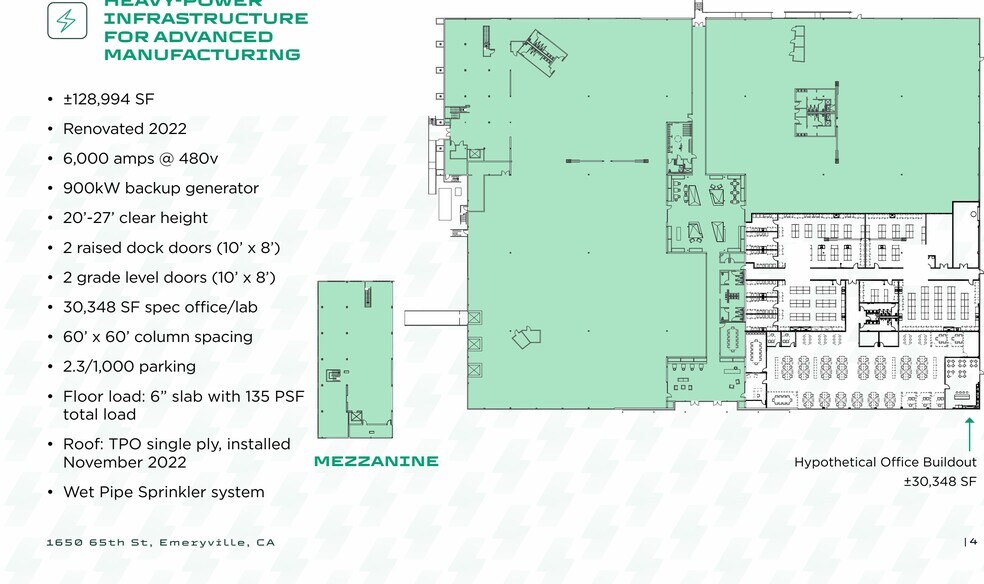 More Photos Of 1650 65th St, Emeryville Flex For Lease