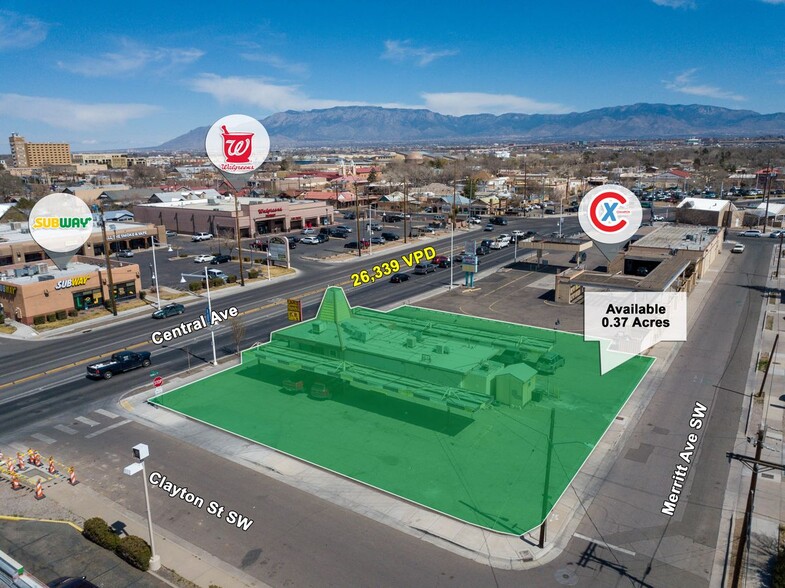 Primary Photo Of 2124 Central Ave, Albuquerque Land For Sale