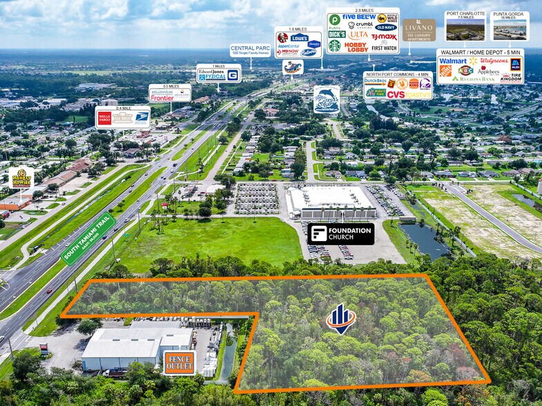 More Photos Of 12986 Tamiami Trl S, North Port Land For Sale
