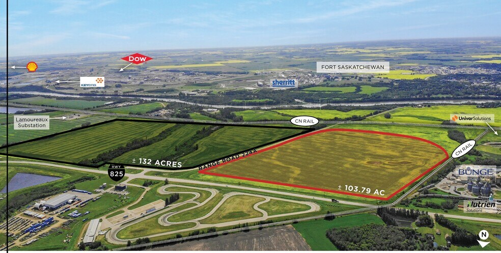 More Photos Of Highway 825 @ RR 224A, Sturgeon County Land For Sale