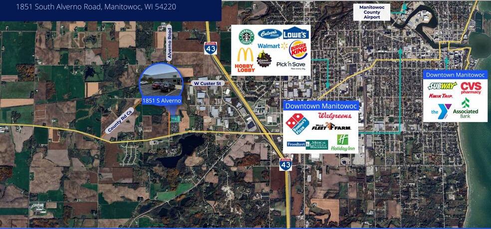 More Photos Of 1851 S Alverno Rd, Manitowoc Office For Sale