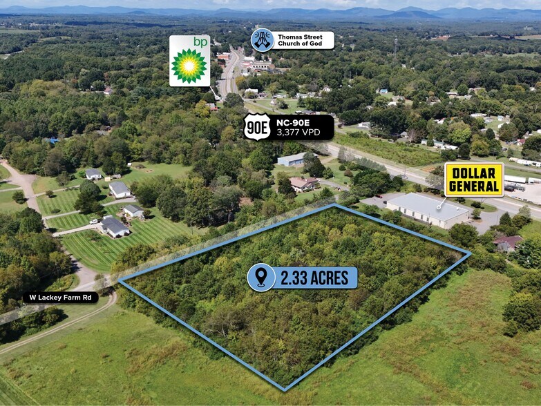 adj. to 5159 Taylorsville Highway, Stony Point, NC 28678 Land For