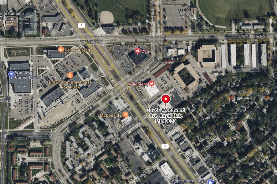 More Photos Of 30754-30766 Woodward Ave, Royal Oak Storefront For Lease