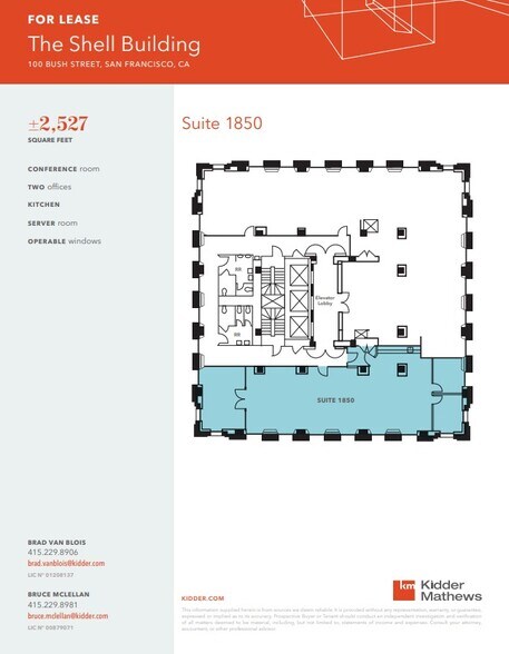 More Photos Of 100 Bush St, San Francisco Office For Lease