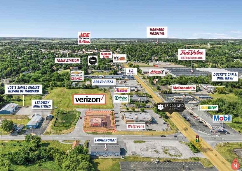 More Photos Of 103 Airport Rd, Harvard Storefront For Sale