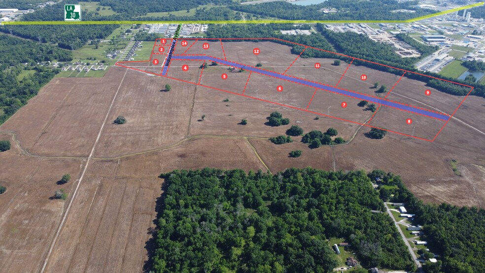 More Photos Of Industriplex Ave, Geismar Land For Sale