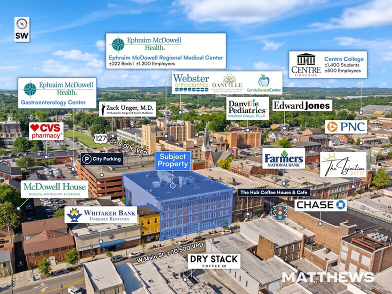 More Photos Of 230 W Main St, Danville Medical For Sale