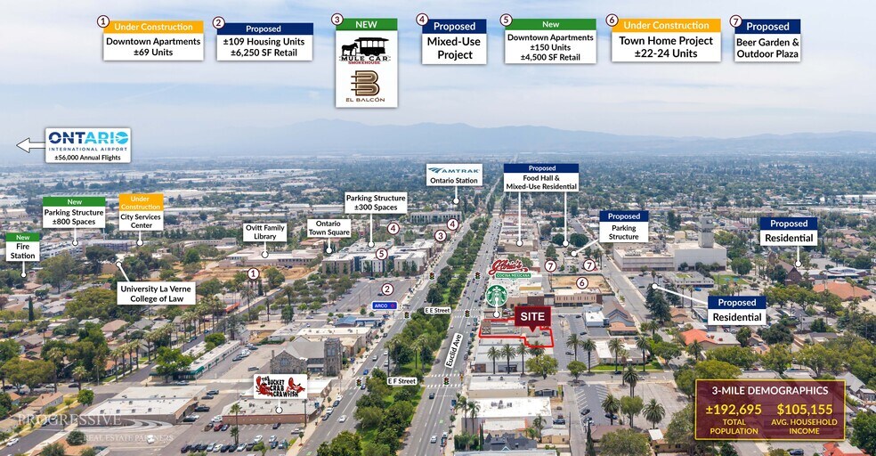 More Photos Of 517-521 N Euclid Ave, Ontario Storefront Retail Office For Sale