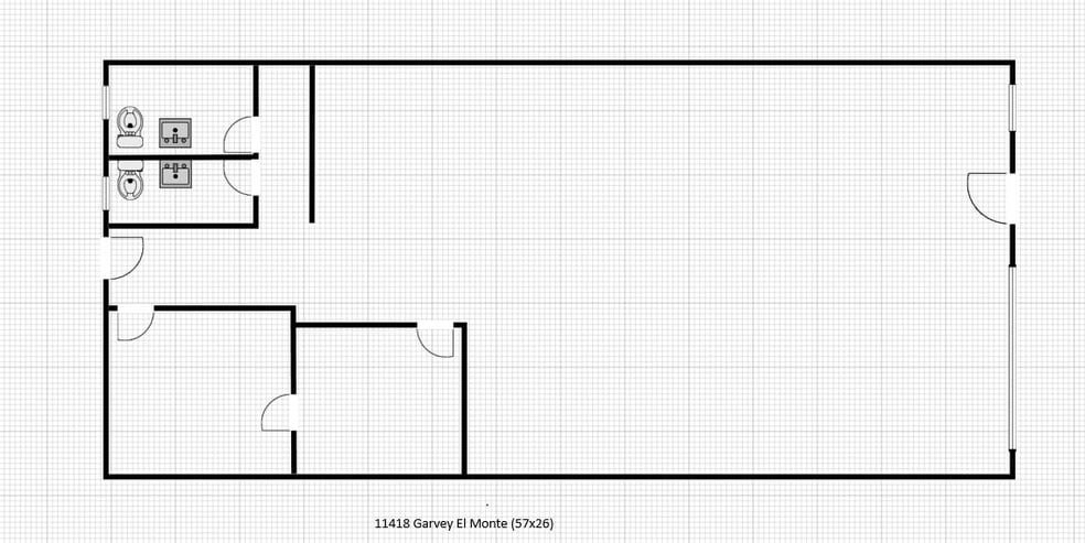 More Photos Of 11418 Garvey Ave, El Monte Freestanding For Lease