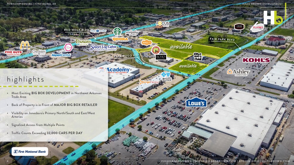 More Photos Of Parkwood Drive & Fair Park Blvd, Jonesboro Land For Sale
