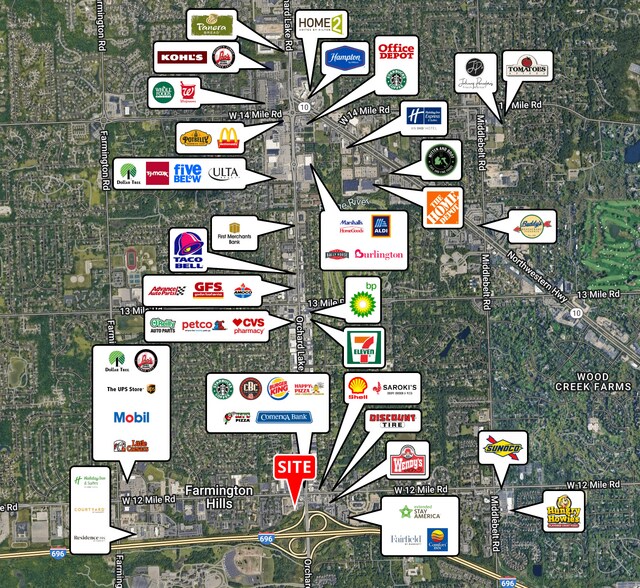 More Photos Of 31525 W 12 Mile Rd, Farmington Hills Land For Lease