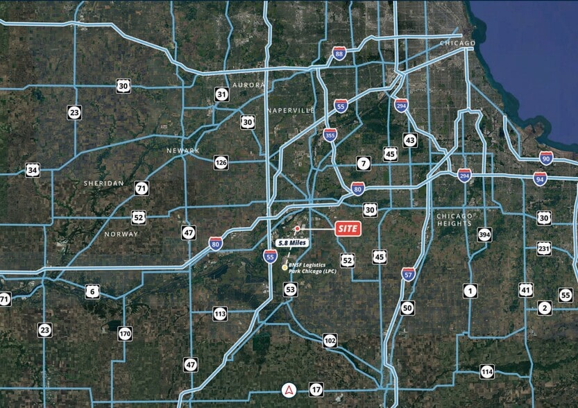 More Photos Of 3201 Centerpoint Way, Joliet Land For Lease