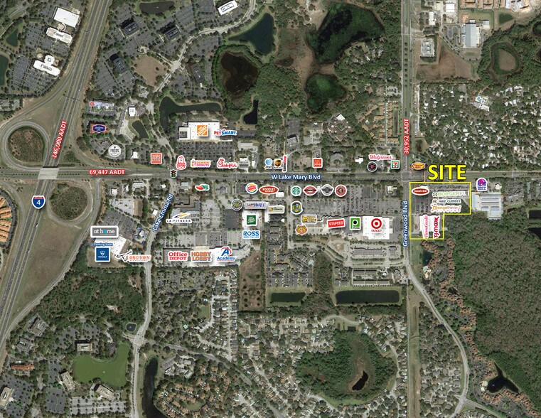 More Photos Of 3801 W Lake Mary Blvd, Lake Mary General Retail For Lease