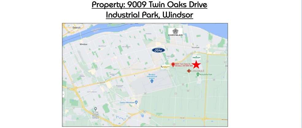 More Photos Of 9009 Twin Oaks Dr, Windsor Warehouse For Lease