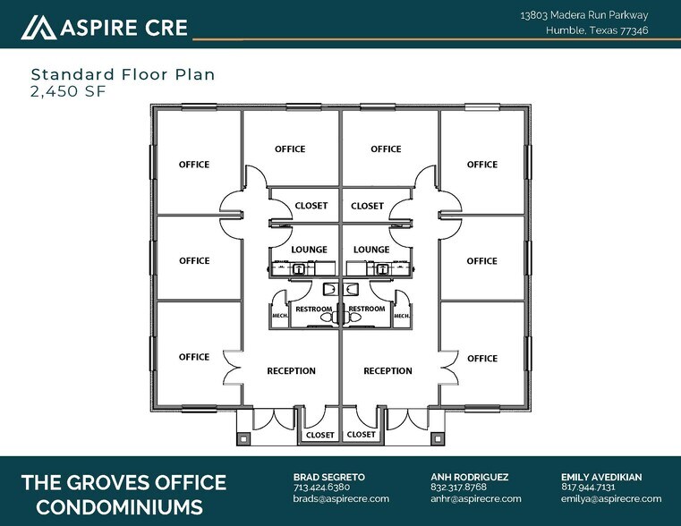 More Photos Of 13803 Madera Run, Humble Office For Sale