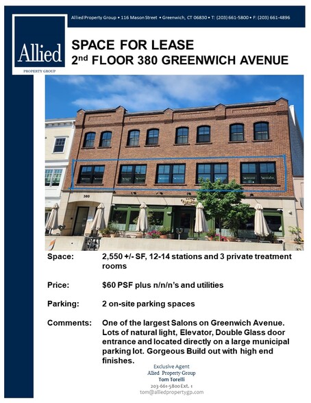 Primary Photo Of 380 Greenwich Ave, Greenwich Office For Lease