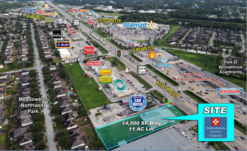 More Photos Of 13480 State Highway 249, Houston Veterinarian Kennel For Sale