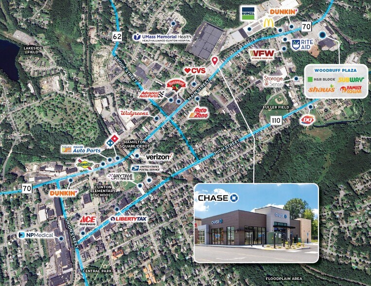 More Photos Of 850 Main st, Clinton Bank For Sale