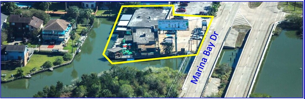 More Photos Of 616-624 Marina Bay Dr, Kemah Storefront For Sale