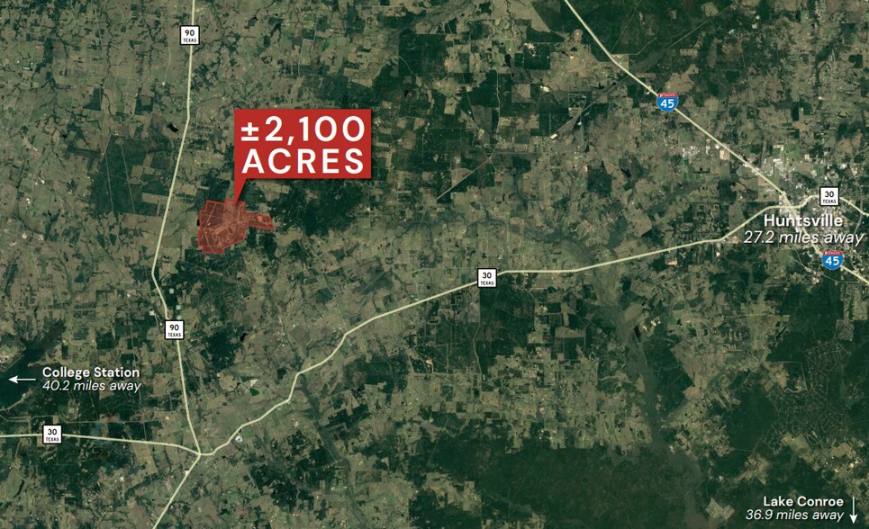 Primary Photo Of 16975 FM 2620 Rd, Bedias Land For Sale