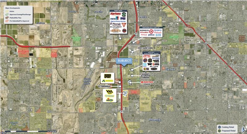 Primary Photo Of Glendale @ SEC Loop 101 & Glendale Ave, Glendale Land For Lease