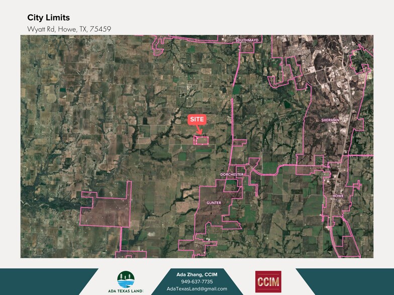 More Photos Of 9999 Wyatt Rd, Sherman Land For Sale