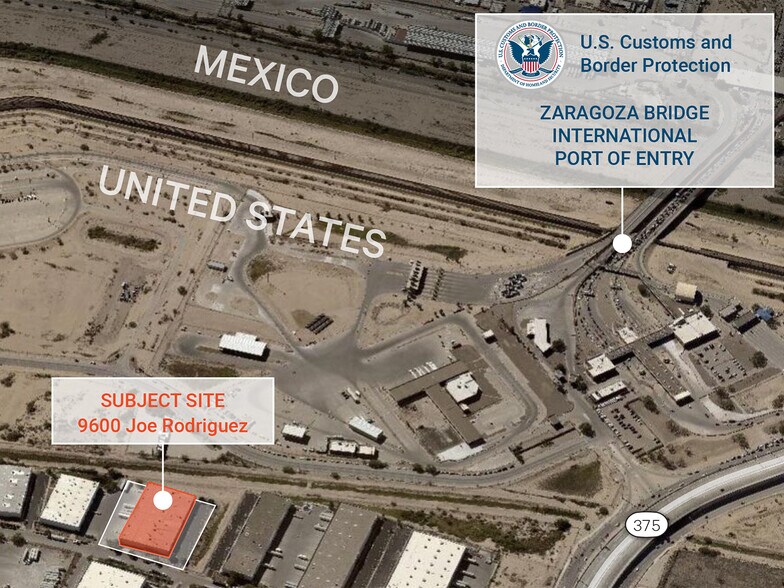 More Photos Of 9600 Joe Rodriguez, El Paso Distribution For Lease