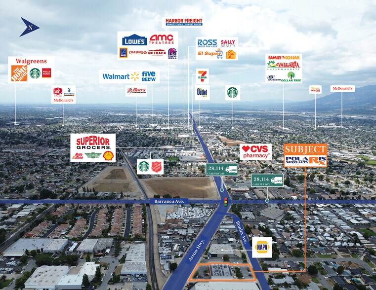 More Photos Of 837 W Arrow Hwy, Glendora Research And Development For Sale